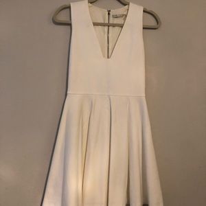 Never before worn Alice + Olivia white dress